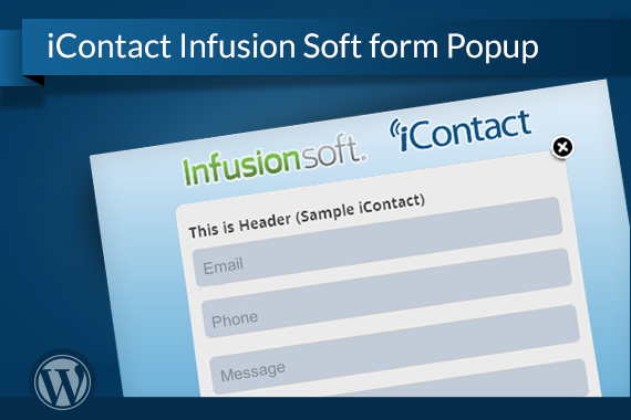 IContact InfusionSoft Form Popup CyberNetikz