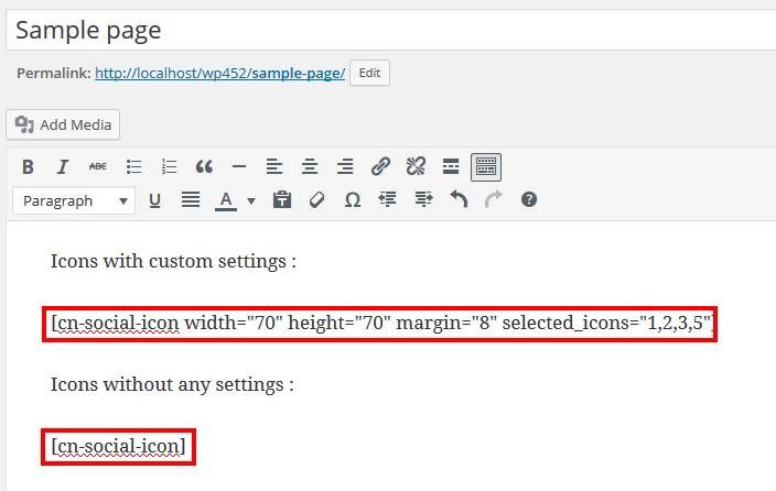 shortcode-page