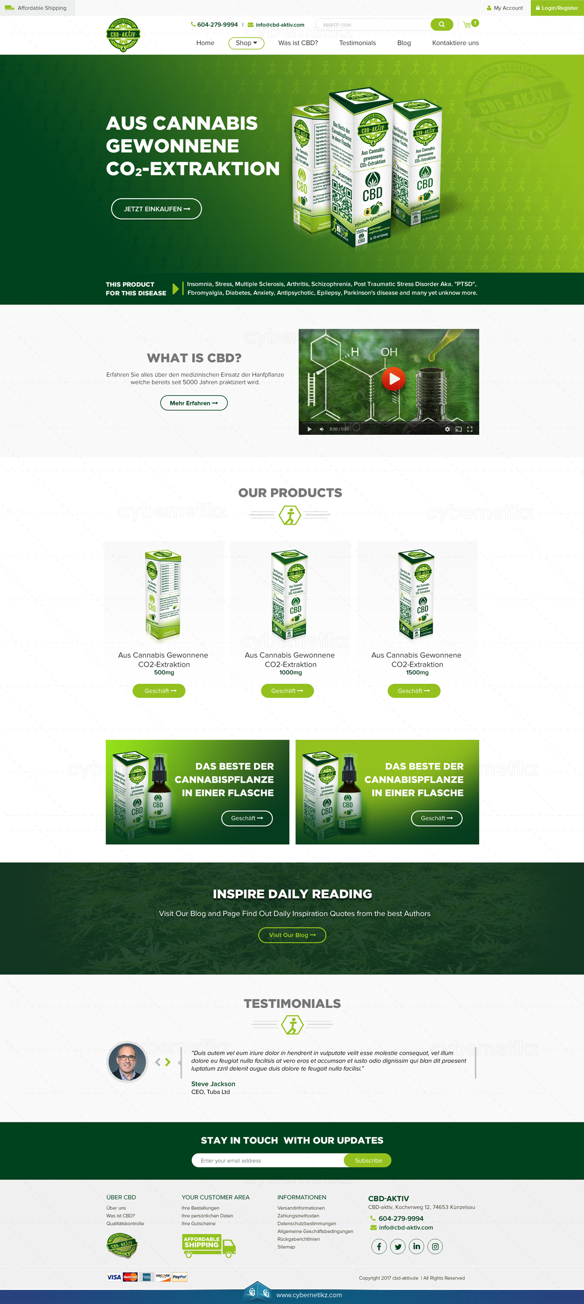 online store theme