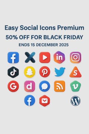 Easy Social Icons Premium