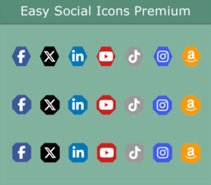 Easy Social Icons Premium